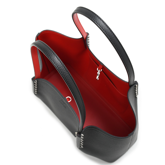 Christian Louboutin Cabarock Small Black Tote Bag - Picture 5 of 6